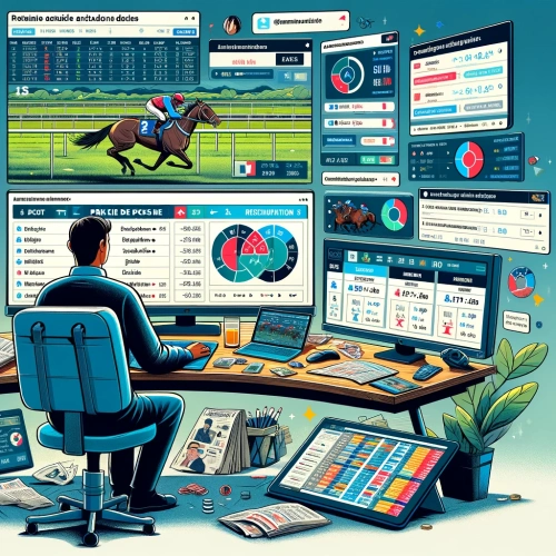 Illustration représentant le processus de pronostic pour les courses du Prix de l'Opéra en utilisant un opérateur de paris hors de France